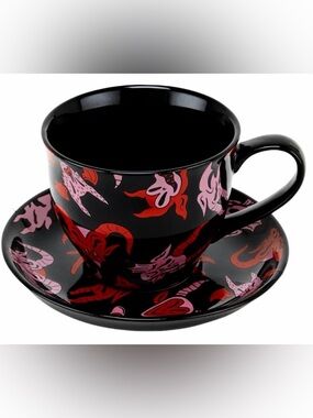 Killstar Mug & Saucer 14 oz Devil’s Play Haunted Homeware